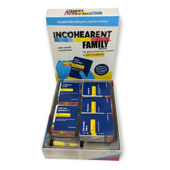 What Do You Meme Incohearent Family Edition Party Game Ages 12+ - Picture 3 of 8